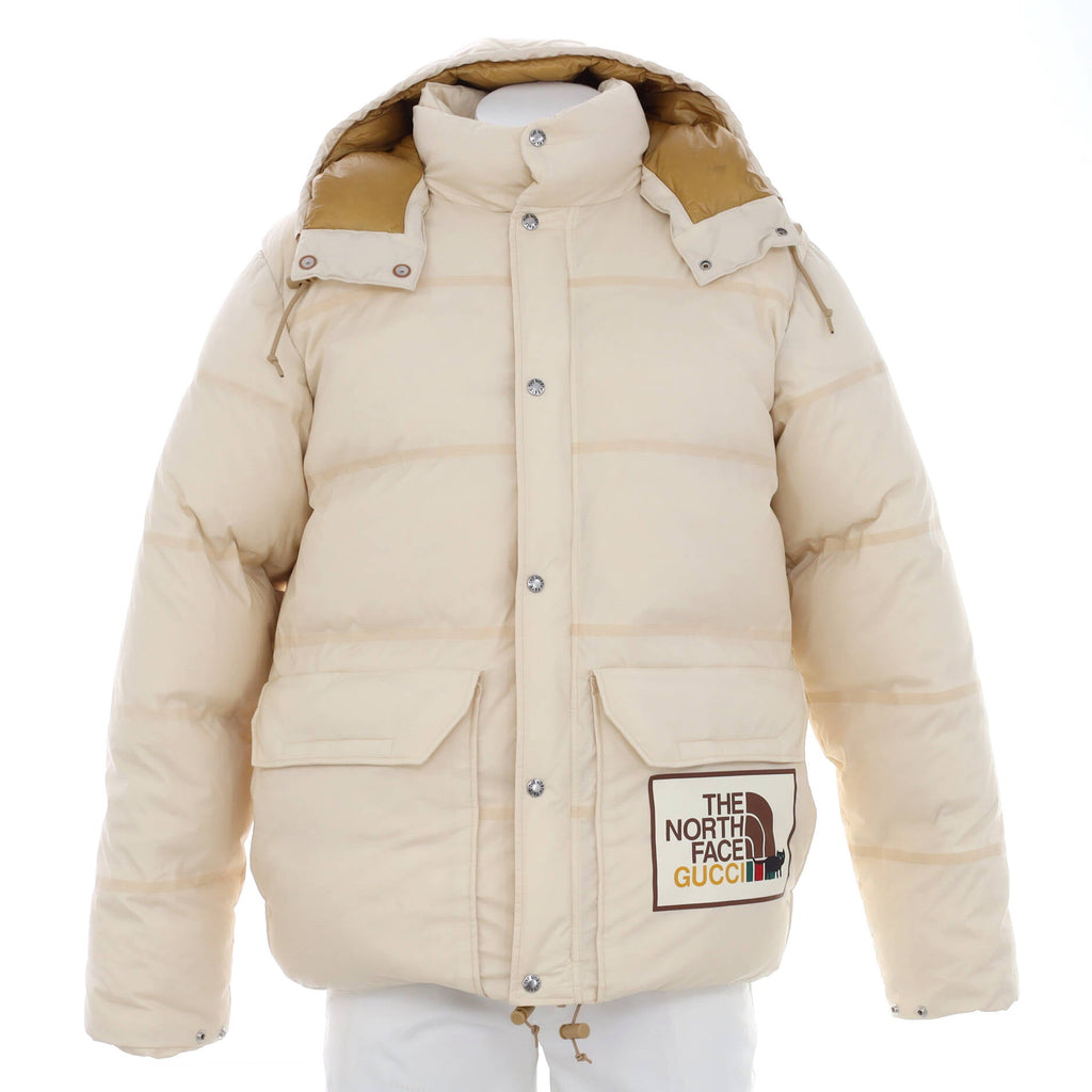 Men's Gucci x The North Face Puffer Jacket Quilted Printed Polyamide with Down