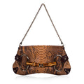 Gucci Python Bamboo Horsebit