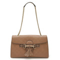 Emily Chain Flap Bag Guccissima Leather Medium