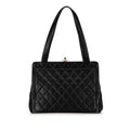 Chanel Coco Mark Matelasse Caviar Skin Tote Bag