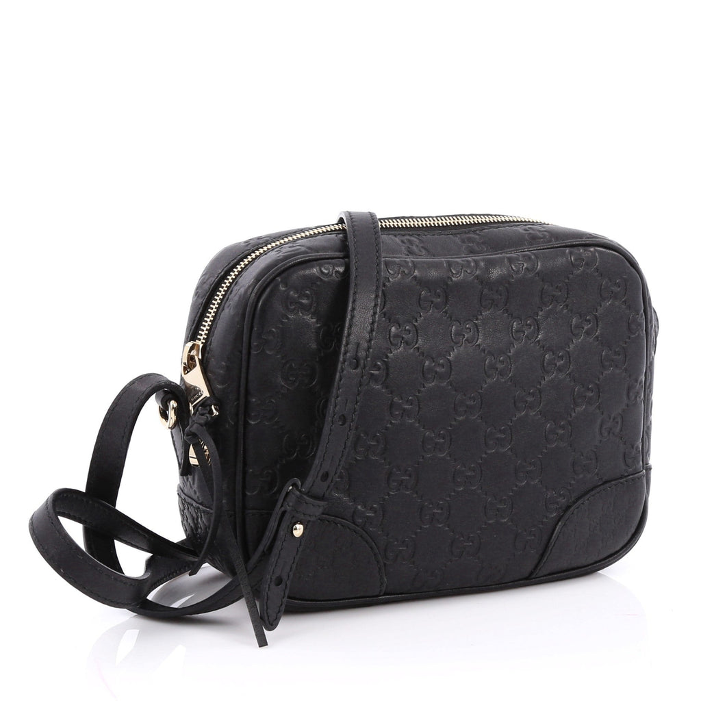 Gucci Bree Disco Crossbody Bag Guccissima Leather Mini