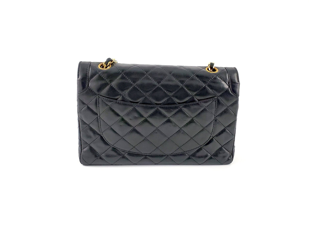 CHANEL Vintage Paris Matelasse Limited Flap Bag
