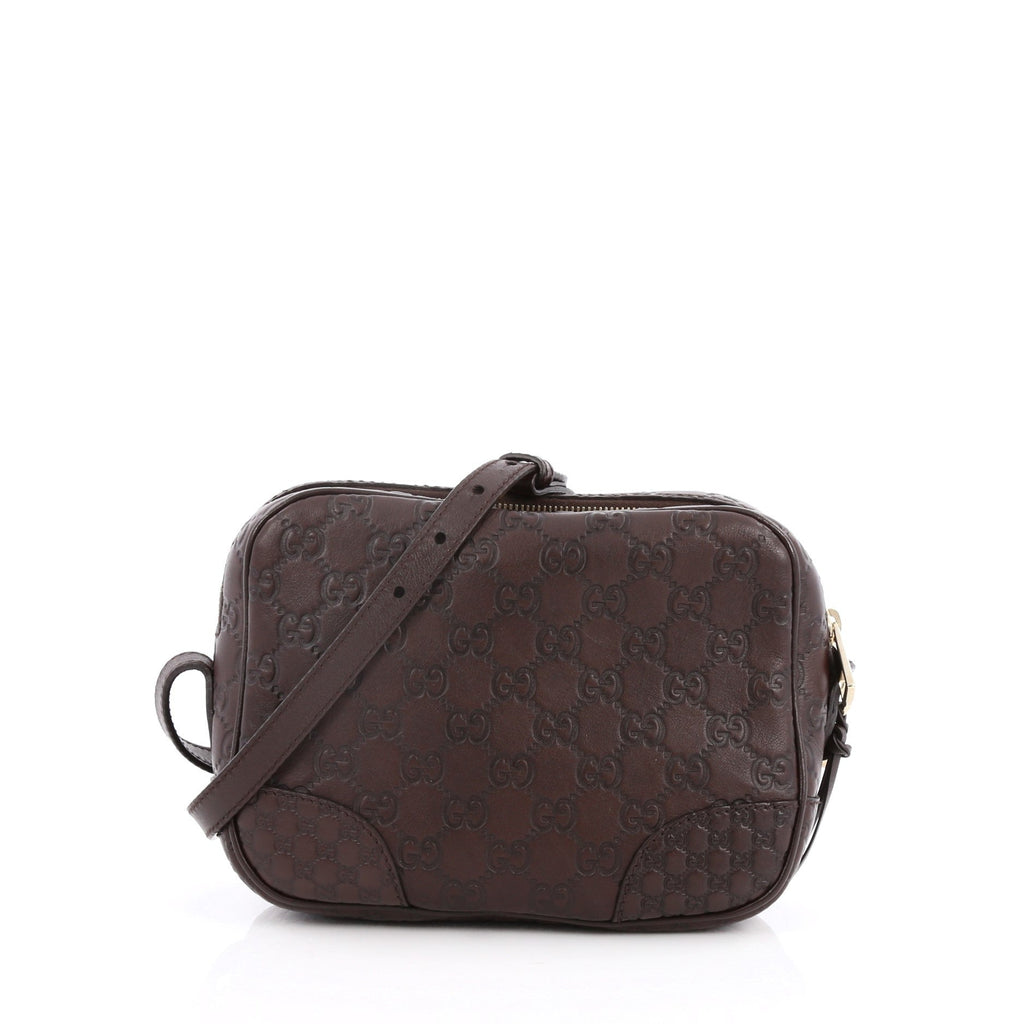 Bree Disco Crossbody Bag Guccissima Leather Mini