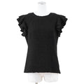 Chanel P38974 Tweed Wool Blend Top