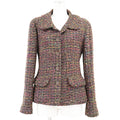 Chanel Tweed Jacket Wool Blend Jacket