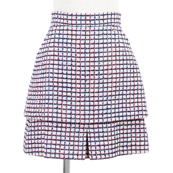 Chanel P60835 Tweed Skirt