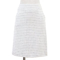 Chanel Tweed Cotton Linen Skirt
