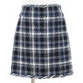 Chanel P58734 Tweed Cotton Linen Silk Skirt