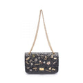 Chanel 2.55 Matelasse Mademoiselle Chain Leather Shoulder Bag