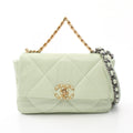 Chanel 19 Matelassé Lambskin Shoulder Bag