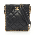 Chanel Small Shopping Bag Caviar Skin Shoulder Bag