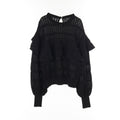 Chanel Coco Mark Button Cotton Knitwear