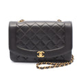 Chanel Matelasse Diana Flap Lambskin Shoulder Bag