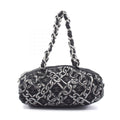 Chanel Coco Mark Fabric Handbag