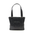 Chanel Choco Bar Lambskin Tote Bag