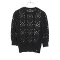 Chanel Coco Mark Cotton Knit Top