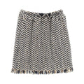 Chanel Coco Mark Wool Nylon Skirt