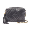 Chanel Coco Mark Diamond Quilting Lambskin Shoulder Bag