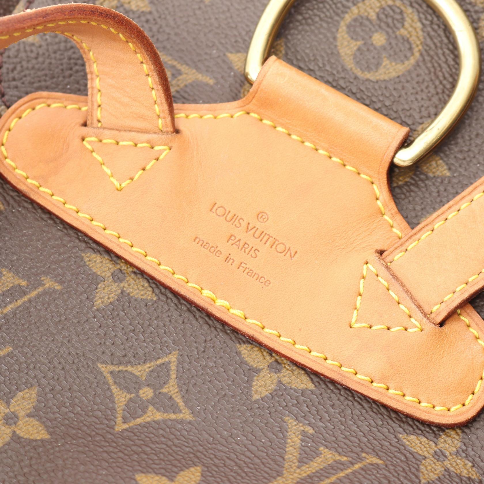 Louis Vuitton Monogram Coated Canvas Backpack