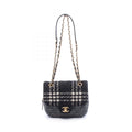 Chanel Matelassé Fabric Wool Shoulder Bag
