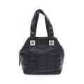 Chanel Choco Bar Grained Calfskin Handbag