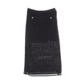 Chanel Camellia Cotton Nylon Skirt