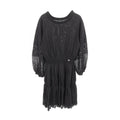 Chanel Coco Mark Button Viscose Dress