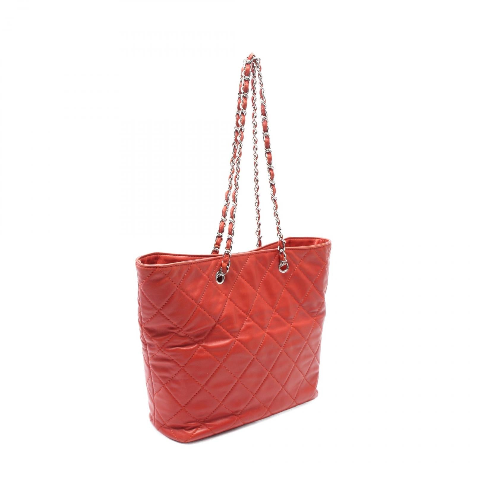 Chanel Matelasse Leather Tote Bag