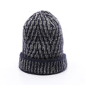 Chanel Coco Mark Button Wool Mohair Knit Cap