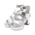 Chanel Coco Mark Exotic Leather Sandals