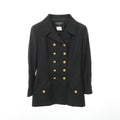 Chanel Coco Mark Button Wool Tailored Jacket