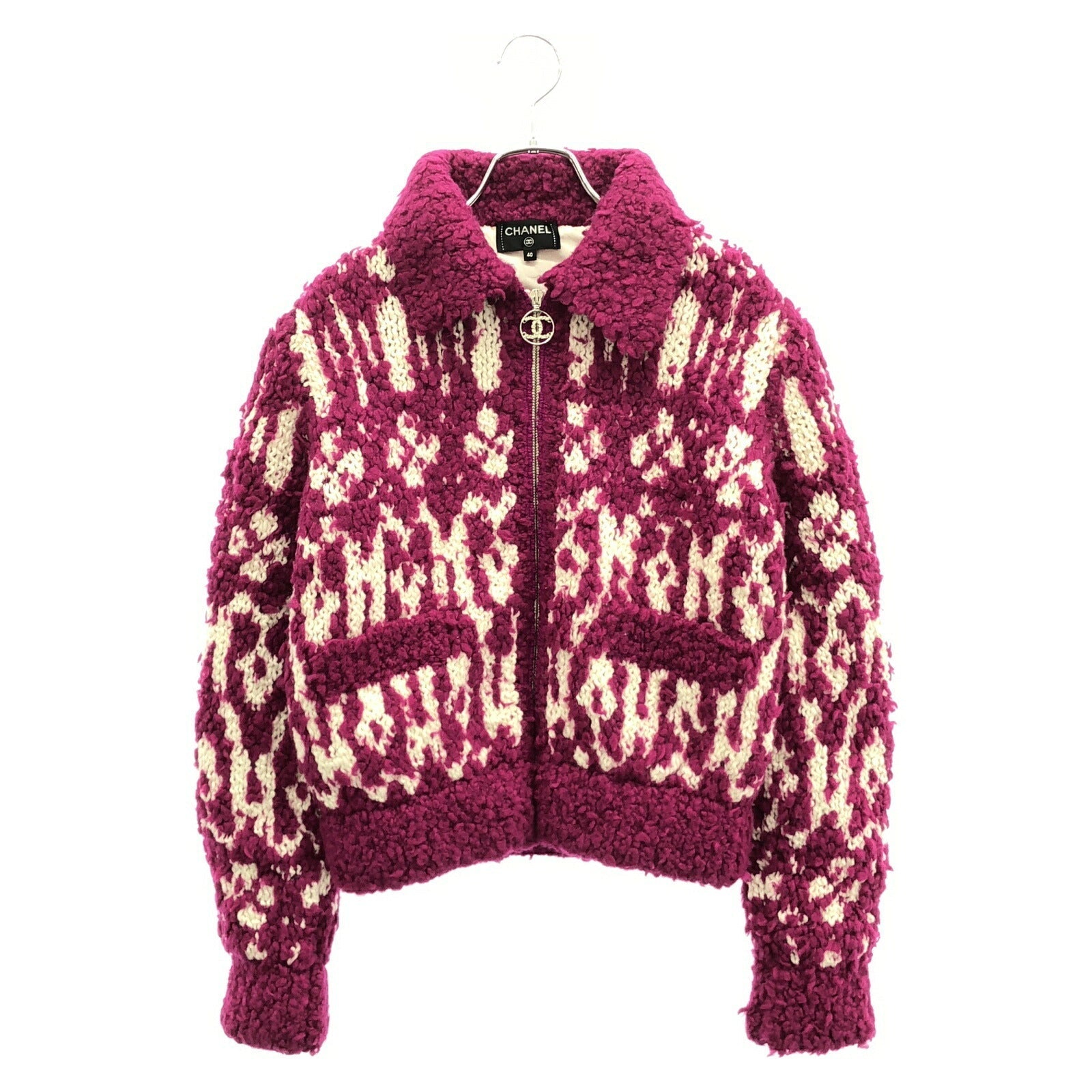 Chanel Knit Wool Jacket