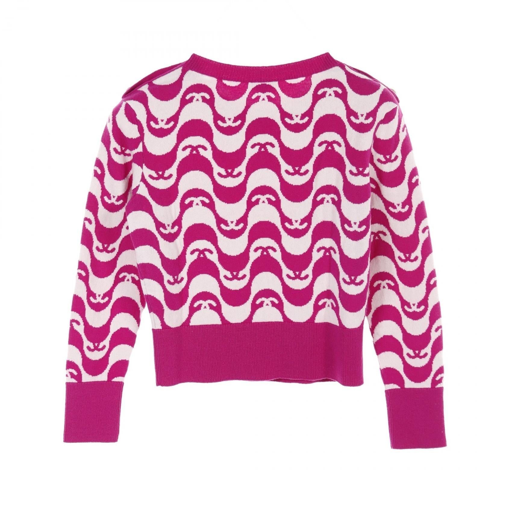 Chanel Coco Mark Cashmere Knitwear
