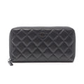 Chanel Matelasse Lambskin Long Wallet