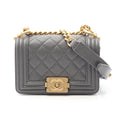 Chanel Boy Chanel Matelassé Grained Calf Shoulder Bag