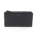Chanel Matelasse So Black Leather Wallet