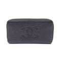Chanel Coco Mark Leather Wallet