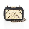 Chanel Matelasse Vanity Mini  Case Lambskin Shoulder Bag