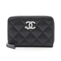 Chanel Matelasse Coco Mark Star Grained Calfskin Wallet