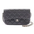 Chanel Matelasse Grained Calfskin Chain Phone Case Shoulder Bag