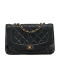 Chanel Diana Matelasse Lambskin Shoulder Bag
