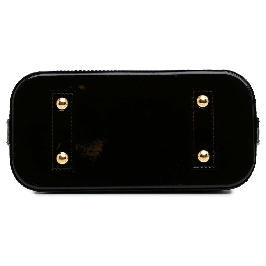 Louis Vuitton Alma BB Magnetique Handbag - Black