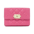 Chanel Boy Chanel Caviar Skin Wallet