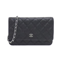 Chanel Timeless Classic Caviar Skin Chain Wallet