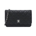 Chanel AP4241 Caviar Skin Wallet on Chain