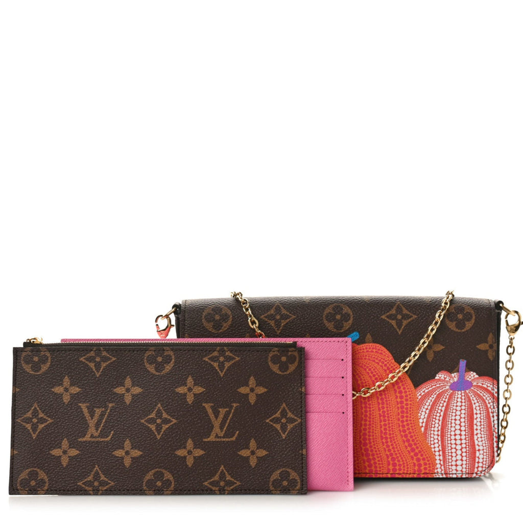 Louis Vuitton x Yayoi Kusama Pochette Accessoires Shoulder Bag - Brown