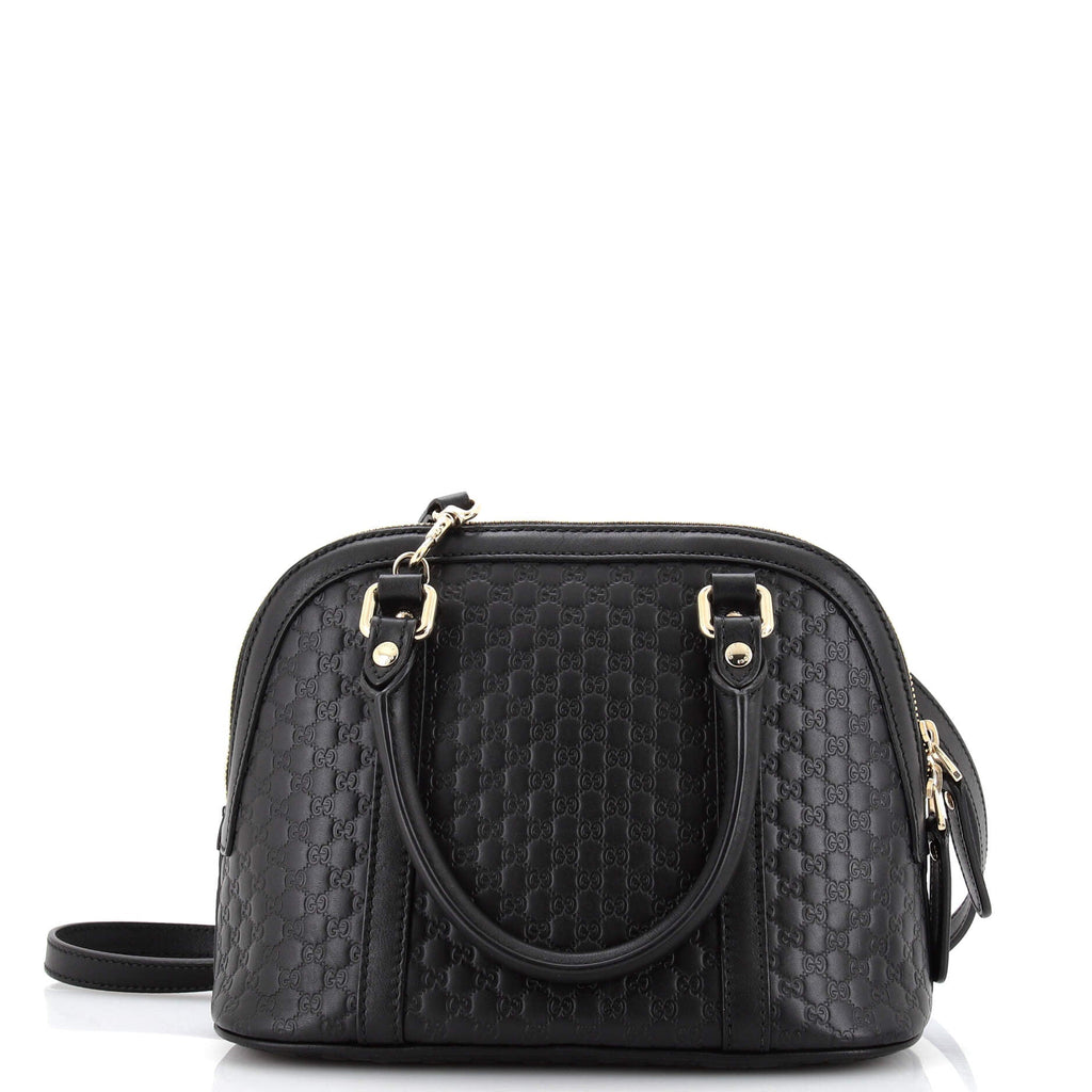 Convertible Dome Satchel (Outlet) Microguccissima Leather Mini