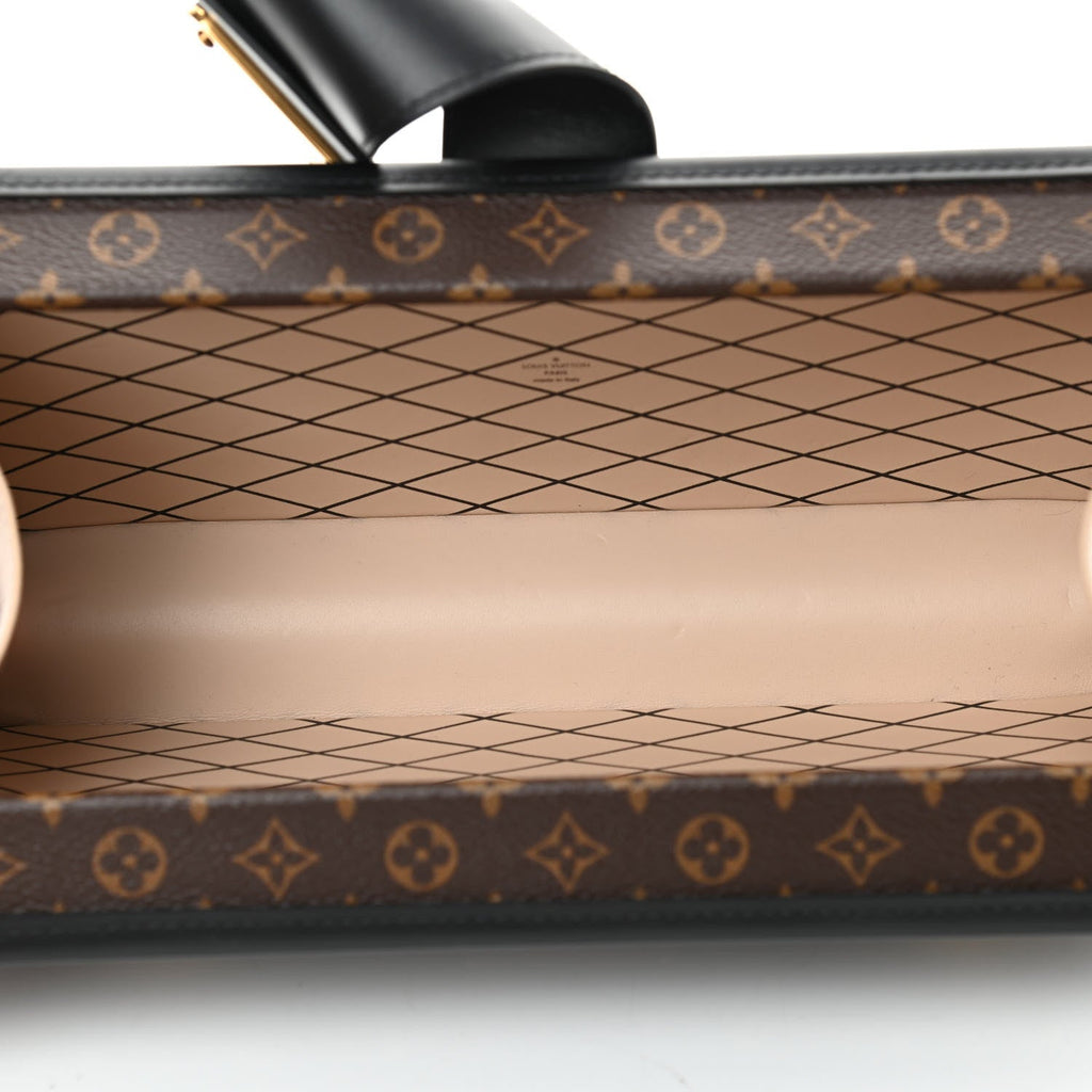Louis Vuitton Petite Malle East West Trunk Bag - Brown
