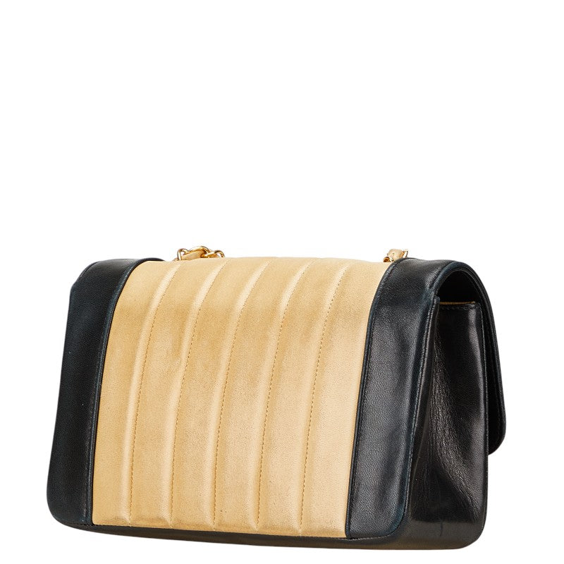 Chanel Coco Mark Mademoiselle Lambskin Shoulder Bag