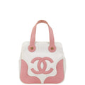 Chanel Marshmallow Coco Mark Canvas Tote Bag